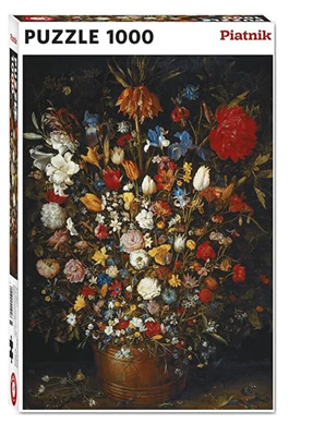 Puzzle: J. Brueghel d. Ä. - Großer Blumenstrauß (1000 Teile)