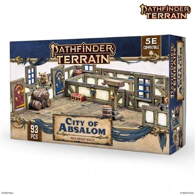 Pathfinder Terrain: City of Absalom Half-Height Walls - EN