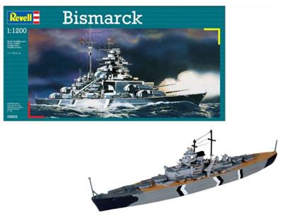 Revell: Bismarck (1:1200)