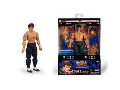 Street Fighter II Fei-Long 6" Figure