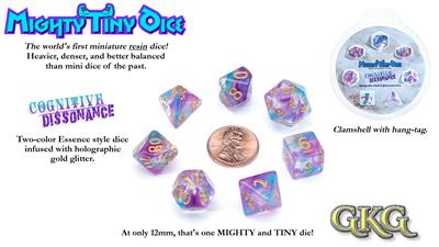 Mighty Tiny Dice - Cognitive Dissonance (7 Dice Set)