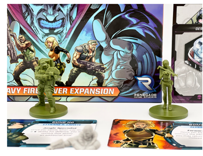 G.I. JOE Mission Critical Heavy Firepower Expansion - EN