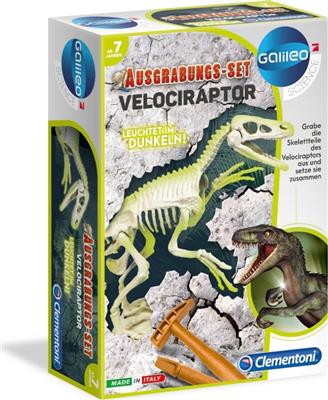 Clementoni Ausgrabungs-Set Velociraptor - DE