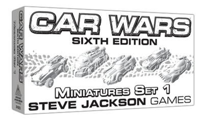 Car Wars 6th Edition Miniatures Set 1 - EN