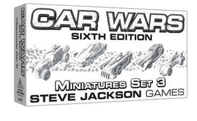 Car Wars 6th Edition Miniatures Set 3 - EN