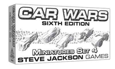 Car Wars 6th Edition Miniatures Set 4 - EN