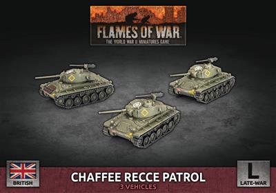 Flames Of War - Chaffee Recce Patrol (3x Plastic) - EN