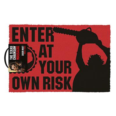 Pyramid Door Mats - Texas Chainsaw Massacre (Enter At Your Own Risk)