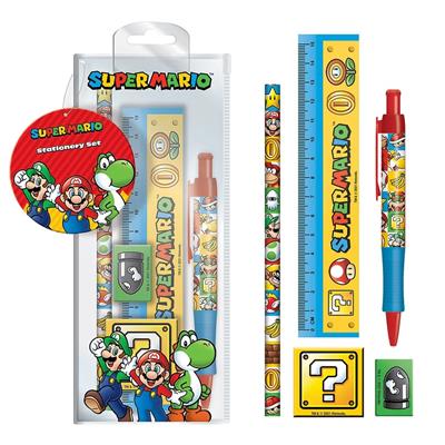 Pyramid Stationery Set - Super Mario (Colour Block)