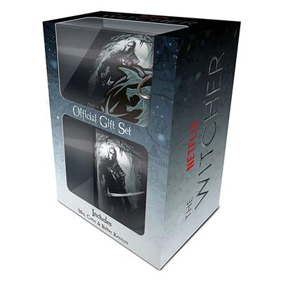 Pyramid Gift Set (Mug, Coaster & Keychain) - The Witcher (The Hunter)