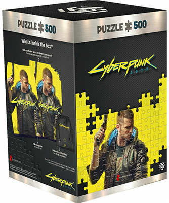 Cyberpunk 2077: Keyart Male V Puzzle 500