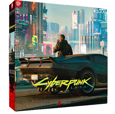 Cyberpunk 2077: Mercenary on the Rise Puzzle 1000