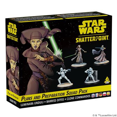 Star Wars: Shatterpoint - Plans and Preparation General Luminara Unduli Squad Pack - EN/FR/DE/PL/ES