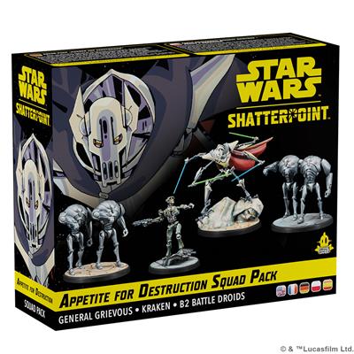 Star Wars: Shatterpoint - Appetite for Destruction – General Grievous Squad Pack - EN/FR/DE/PL/ES