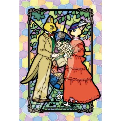 Stained glass Jigsaw Puzzle 126P Secret Story - Whisper Of The Heart