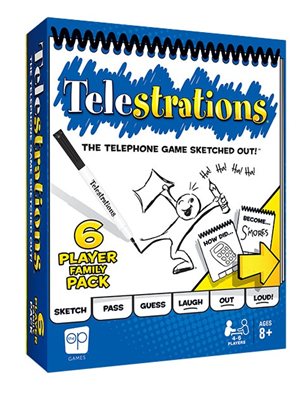 Telestrations 6 Player - Family Pack - EN
