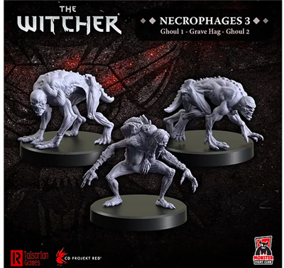 MFC - The Witcher Miniatures - Necrophages 1 - Grave Hag