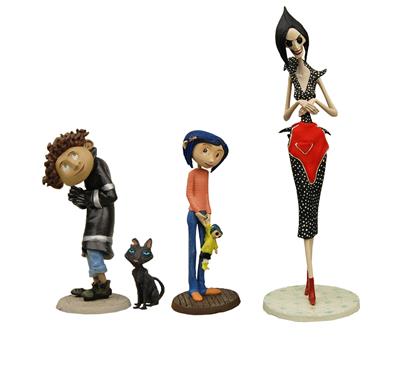 Coraline PVC Mini-Figures – “Best of” 3-Pc Set