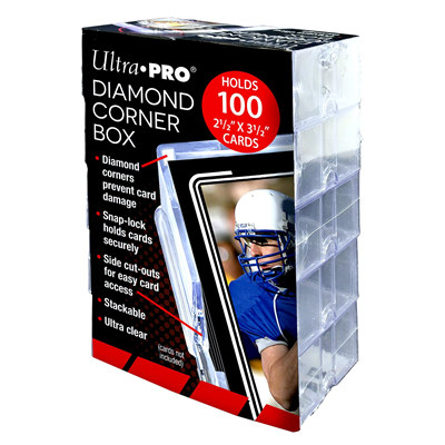 UP - Diamond Corner 100 Count Card Box (10 count retail pack)