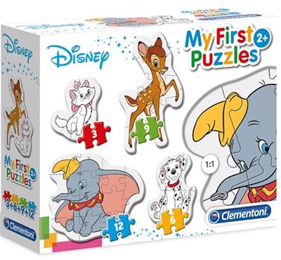 Clementoni 3+6+9+12 T My First Puzzles Disney Classic