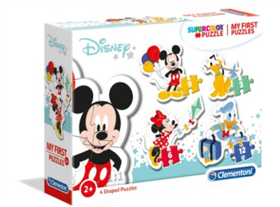 Clementoni 3+6+9+12 T My First Puzzles Mickey Mouse