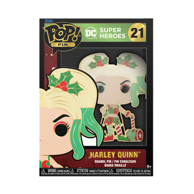 Funko POP! Pin DC: Holiday - Harley Quinn