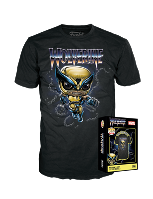 Funko Boxed Tee Marvel: Wolverine