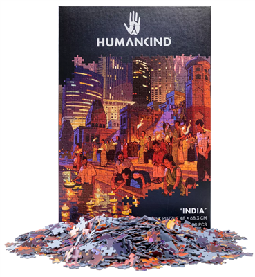 Humankind - Puzzle „India“ 1000pcs