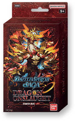 Battle Spirits Saga - Starter Deck Display "Red" SD01 (6 Packs) - EN