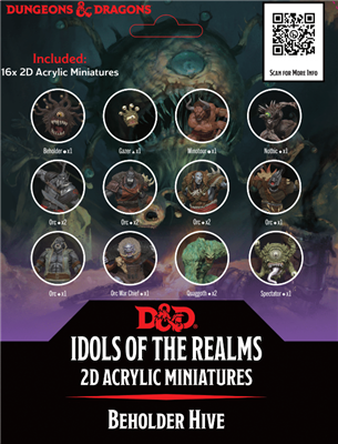 D&D Idols of the Realms: Beholder Hive - 2D Set - EN