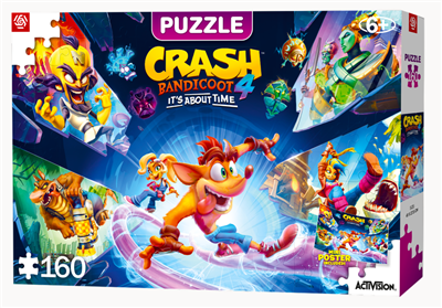 Kids: Crash Bandicoot 4: It's About Time Puzzles 160