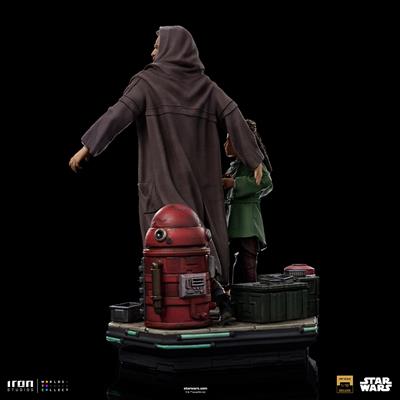 Star Wars - Obi-Wan and Young Leia Deluxe Art Scale 1/10