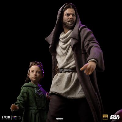 Star Wars - Obi-Wan and Young Leia Deluxe Art Scale 1/10