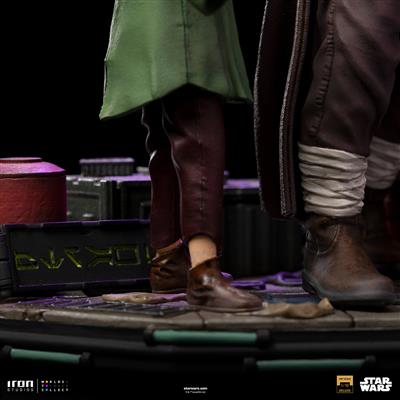 Star Wars - Obi-Wan and Young Leia Deluxe Art Scale 1/10