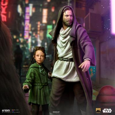 Star Wars - Obi-Wan and Young Leia Deluxe Art Scale 1/10