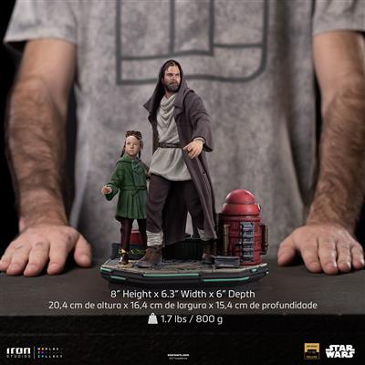 Star Wars - Obi-Wan and Young Leia Deluxe Art Scale 1/10