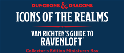 D&D Icons: Van Richten's Guide to Ravenloft Collector's Box - EN