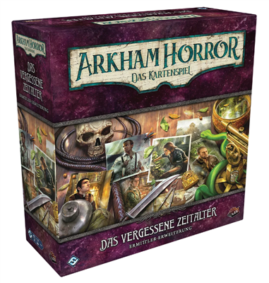 Arkham Horror: Das Kartenspiel – Das vergessene Zeitalter (Ermittler-Erweiterung) - DE