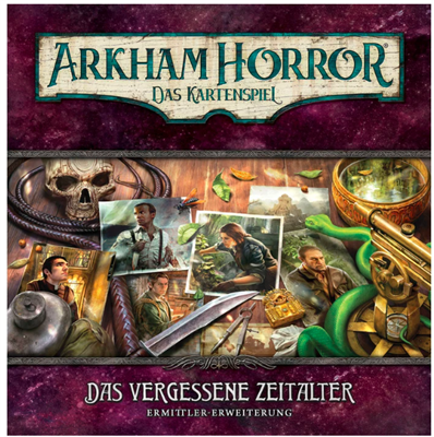 Arkham Horror: Das Kartenspiel – Das vergessene Zeitalter (Ermittler-Erweiterung) - DE