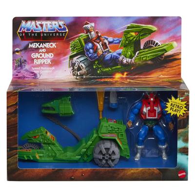 Masters of the Universe Origins Actionfigur Ground Ripper + Mekaneck