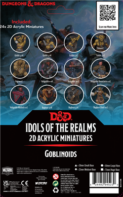 D&D Idols of the Realms: Goblinoids – 2D Set - EN
