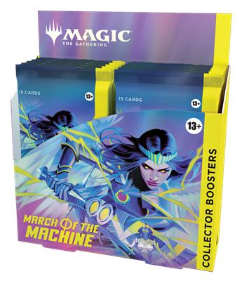 MTG - March of the Machine Collector's Booster Display (12 Packs) - EN