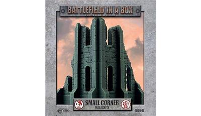 Battlefield in a Box: Gothic Battlefield - Small Corner Ruins - Malachite (x2) - EN