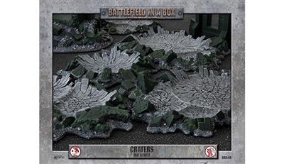 Battlefield in a Box: Essentials - Craters - Malachite (x5) - EN