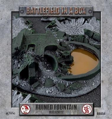 Battlefield in a Box: Gothic Battlefields - Ruined Fountain - Malachite (x1) - EN