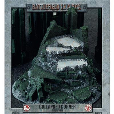 Battlefield in a Box: Gothic Battlefields - Collapsed Corner - Malachite (x1) - EN