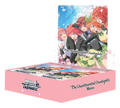 Weiß Schwarz - The Quintessential Quintuplets Movie Display (16 packs) - EN