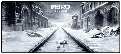 Metro Exodus - Metro Exodus Mousemat "Winter"