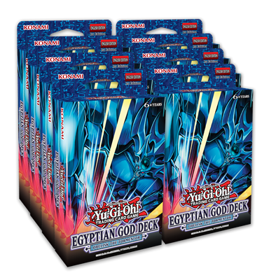 YGO - Egyptian God Deck: Obelisk the Tormentor Display (8 Decks) - EN