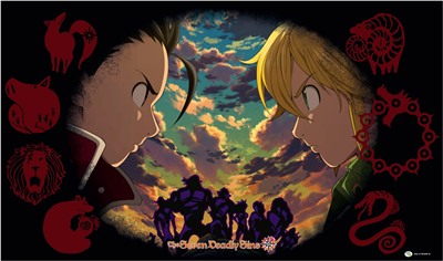 Seven Deadly Sins Playmat 14x24 - Face to Face